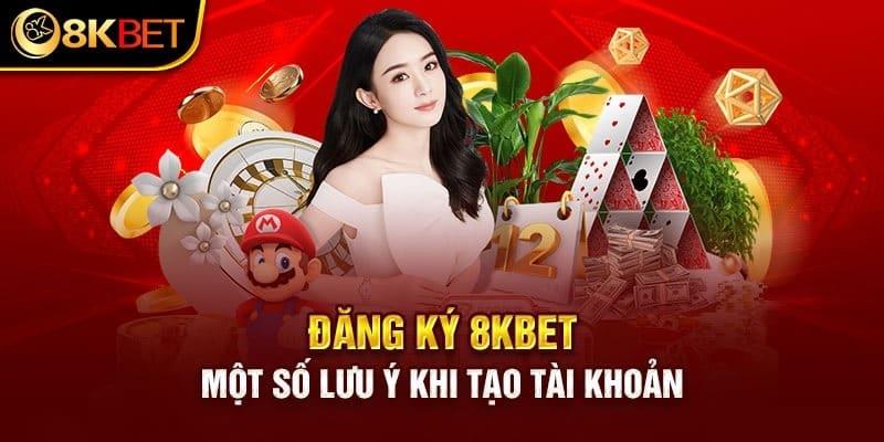 Đăng ký 8KBET từng bước